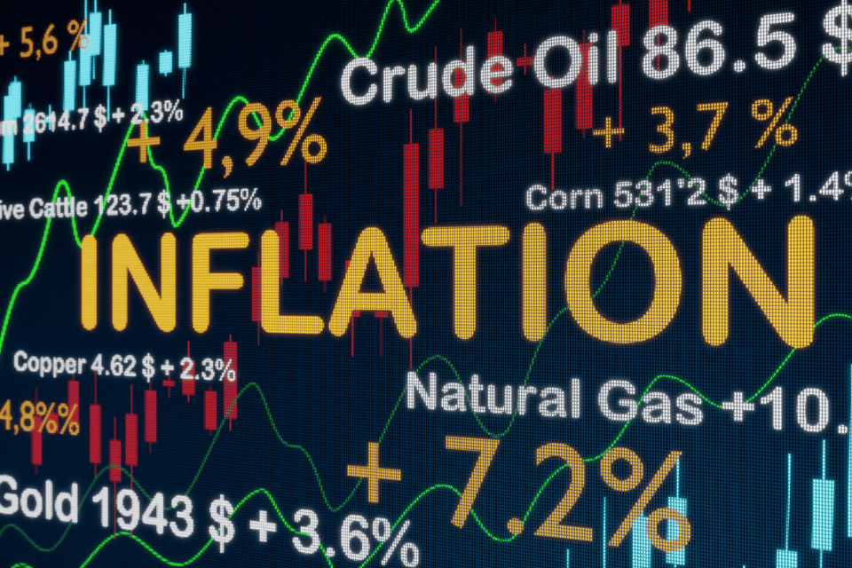 Image of rising inflation in the US