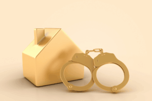 "Golden handcuffs house"